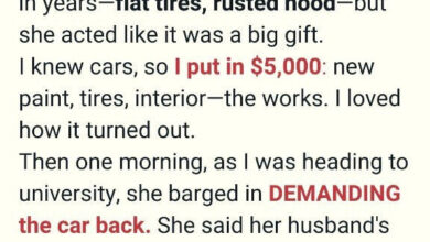 Photo of My Sister Tried to Take Back the Car I Paid $5,000 to Repair — What I Did Next Surprised Her